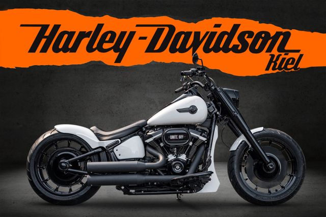 Harley-Davidson WHITE FAT BOY FLFBS 114 MY24 -KESSTECH-