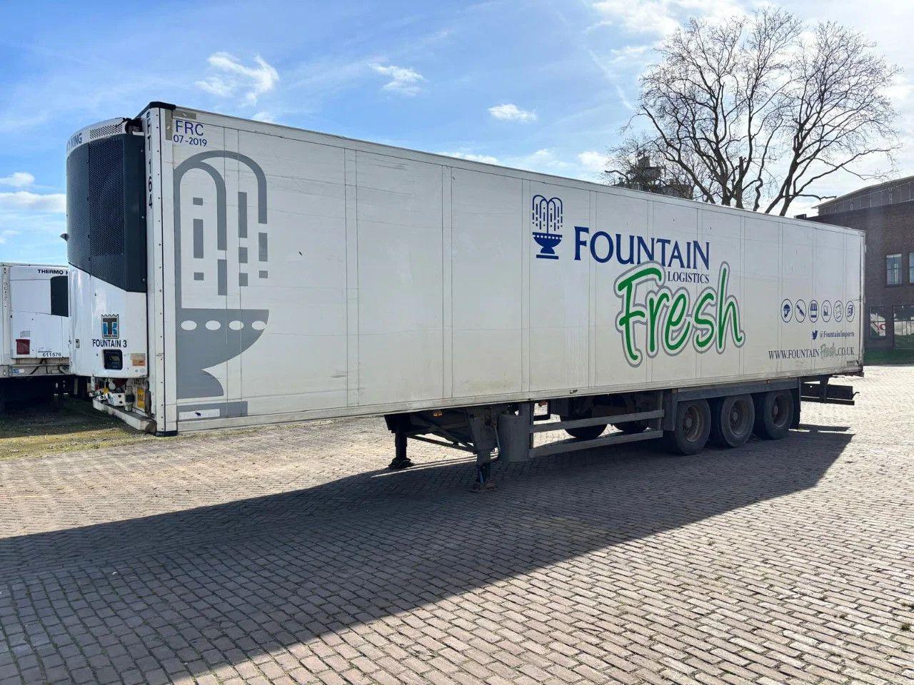 Schmitz Cargobull Thermoking SLXe200,SAF scheibenbremsen,luftfedru