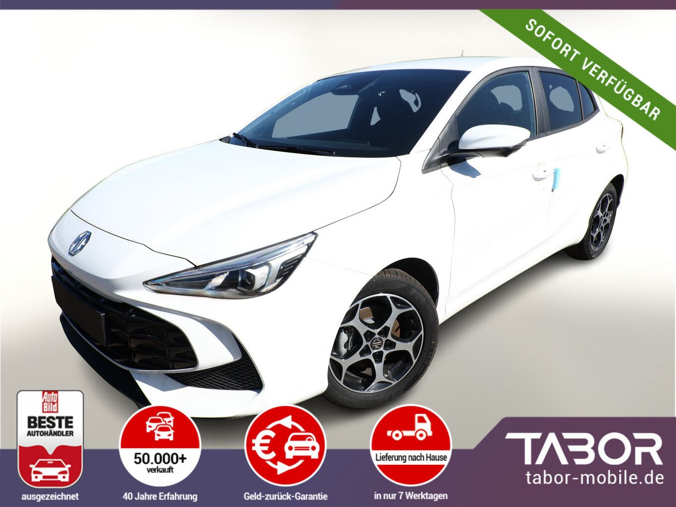 MG3 HEV+ 195 Luxury LED ACC TotW Keyl 360Kam SHZ