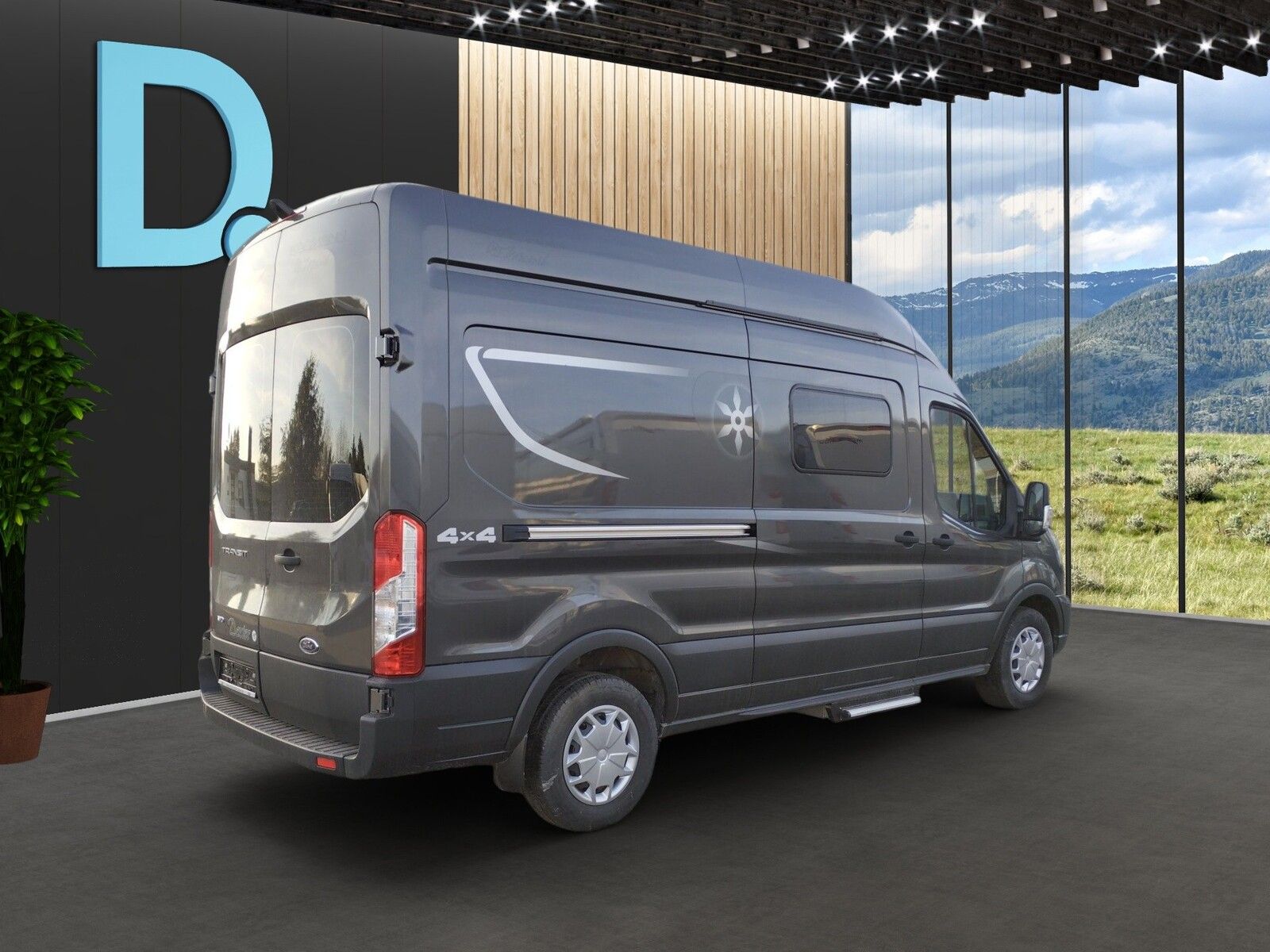 Fahrzeugabbildung Karmann Dexter 4x4 DE 560 AW Allrad 4x4, Rückfahrkamera