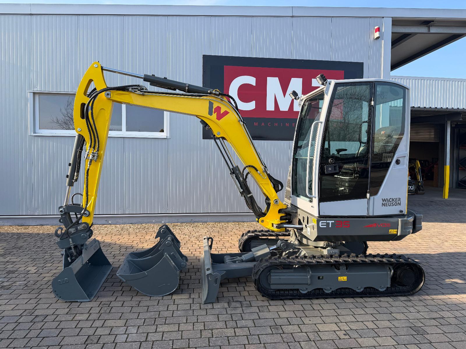 Wacker Neuson ET35 VDS EZ36*1.711BH*2019*HS03*3xLöffel*