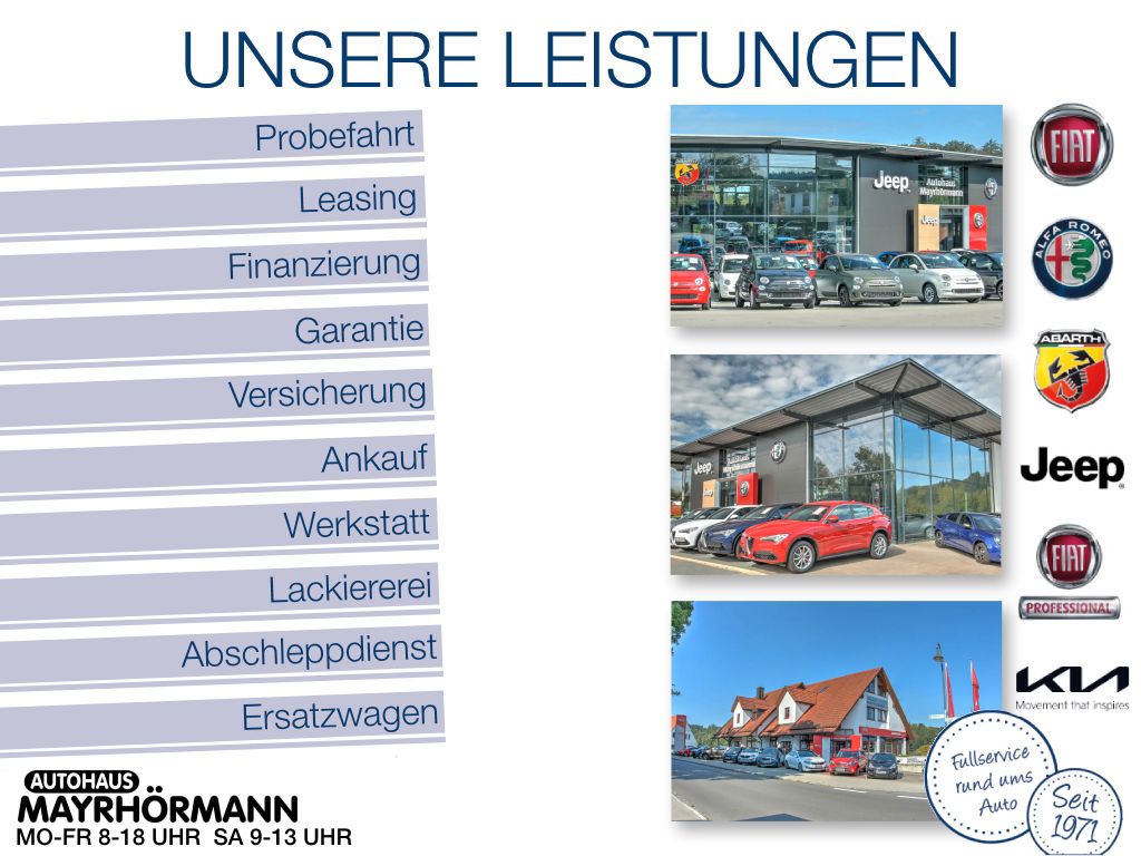 Fahrzeugabbildung Fiat 500 HATCHBACK MY23 1.0 GSE PDC CARPLAY TEMPOMAT