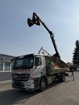 Mercedes-Benz Actros 1832 Kipper Kran - Mercedes-Benz Kipper Actros