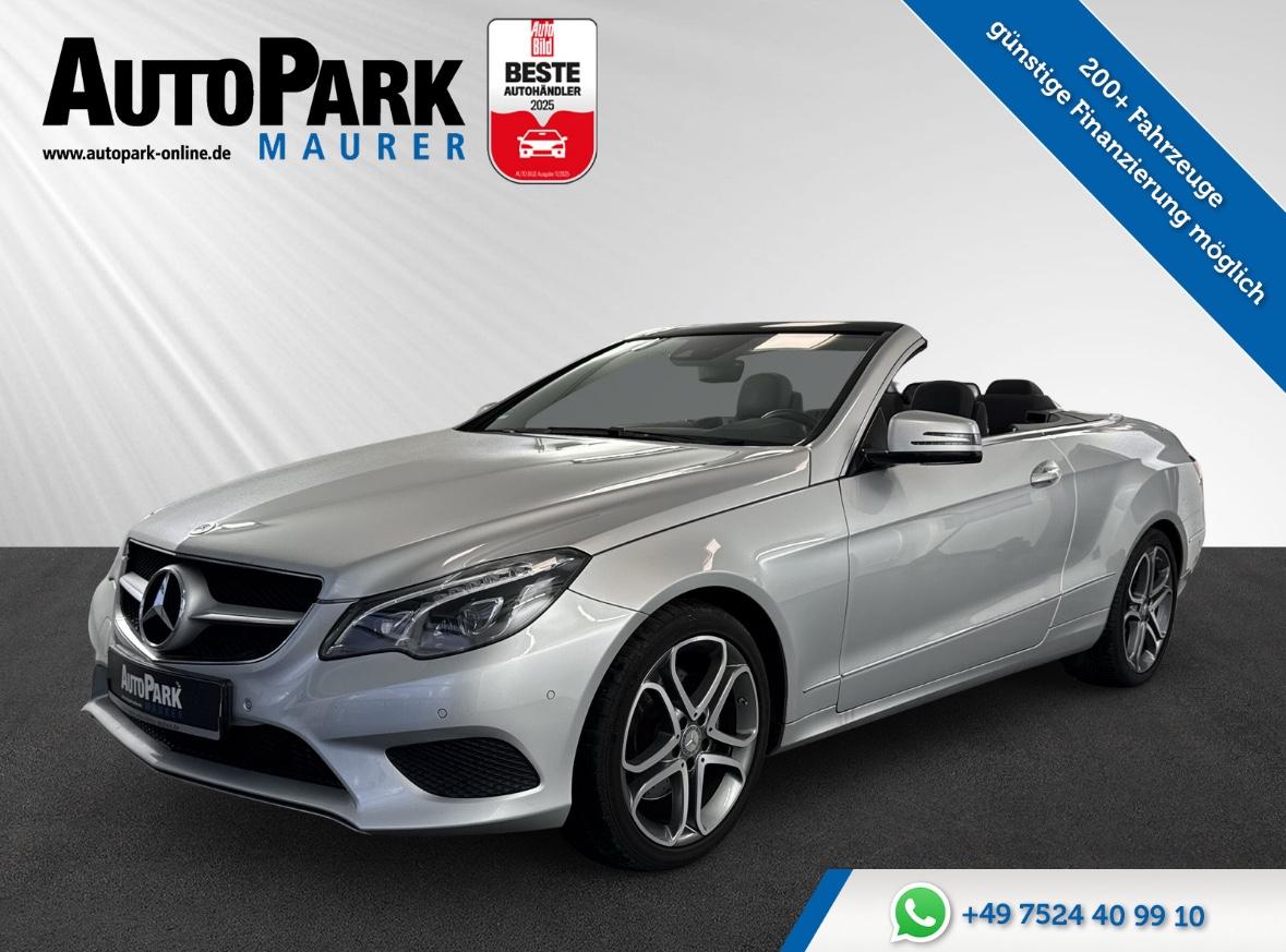 Mercedes-Benz E250 Cabrio *Spur*Sport*SHZ*LED*Kamera*wenig KM*