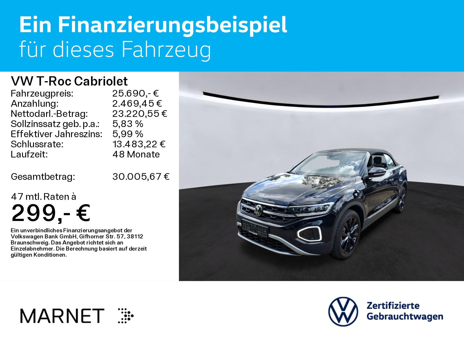 Volkswagen T-Roc Cabriolet 1.5 TSI Style Black Style DSG Na, миниатюра 19