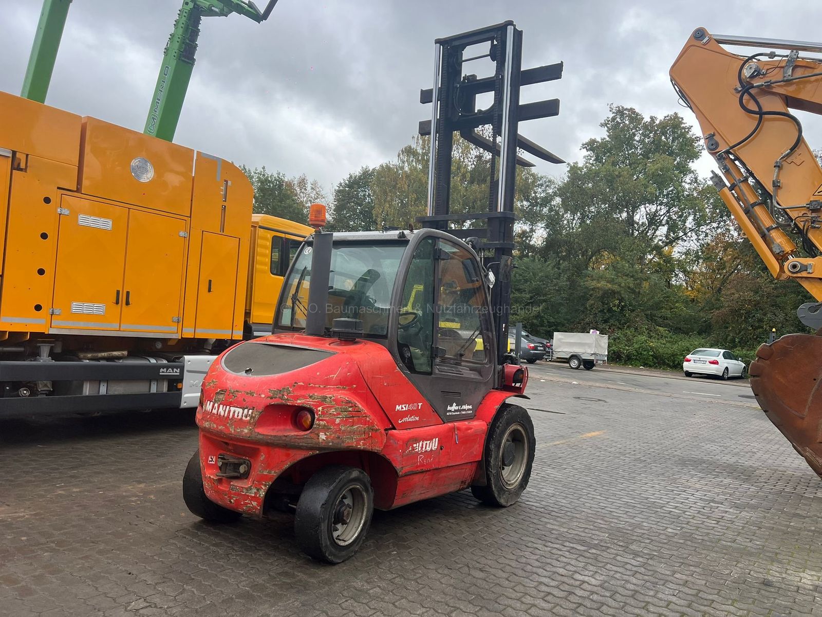 Fahrzeugabbildung Manitou MSI 40 T / 3,7 m / 4t / Duplex