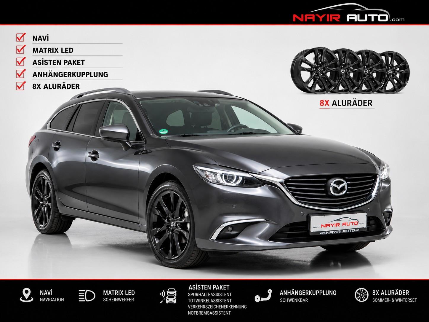 Mazda 6 Sports-Line|EURO6|Matrix LED|NAVI|Assist Paket