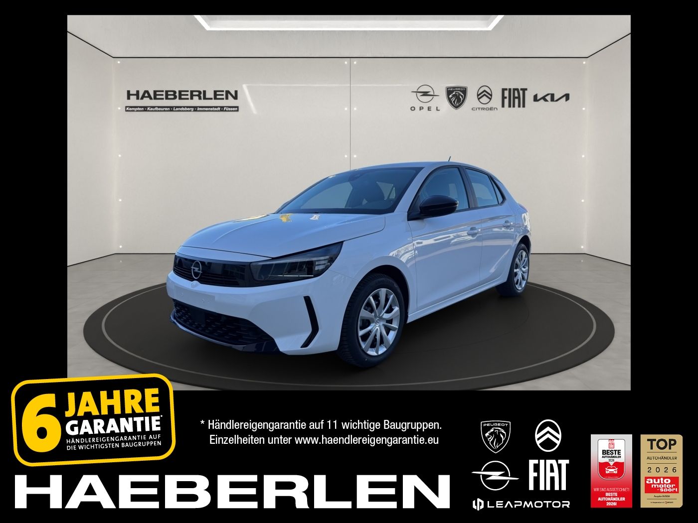 Opel Corsa F 1.2 Turbo Edition LED+SHZ+Winterp.+PDC