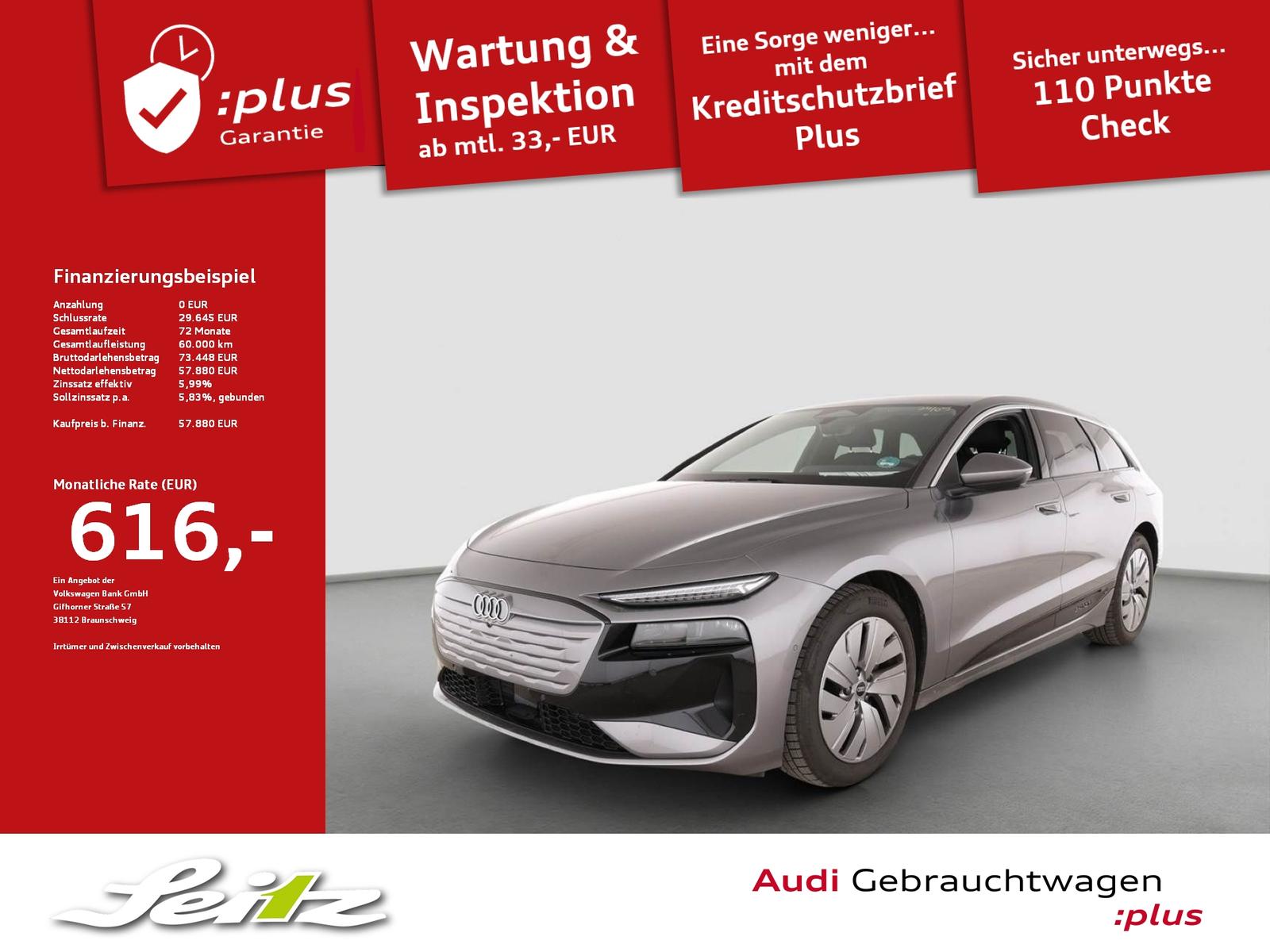 Audi A6 e-tron Avant *AHK*MATRIX*WÄRMEPUMPE*KAMERA*