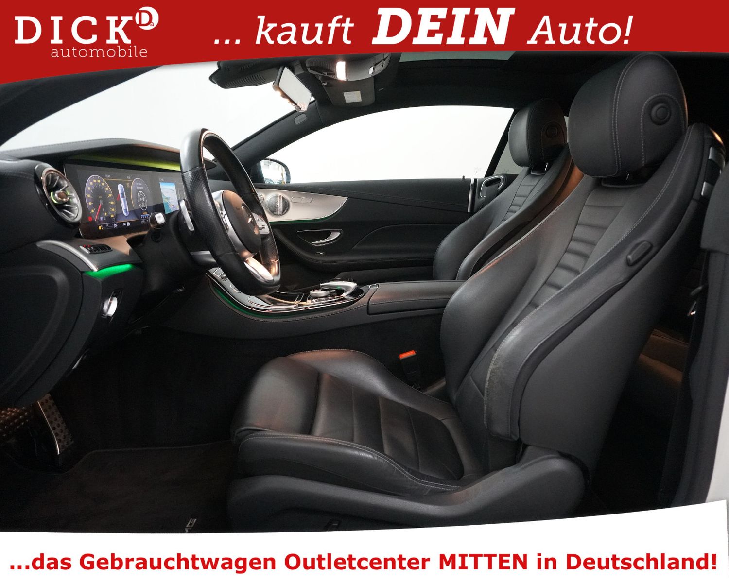 Fahrzeugabbildung Mercedes-Benz E350d Coupe 2X AMG Line NIGHT+PANO+VIRTU+360+VOL