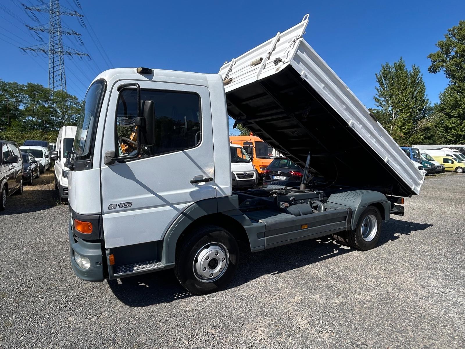 Mercedes-Benz 815 3 Seiten Kipper mit Sperrdifferential