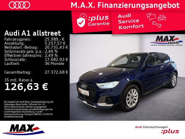 A1 allstreet 30 TFSI S TRONIC LED+KAMERA+MMI NAV