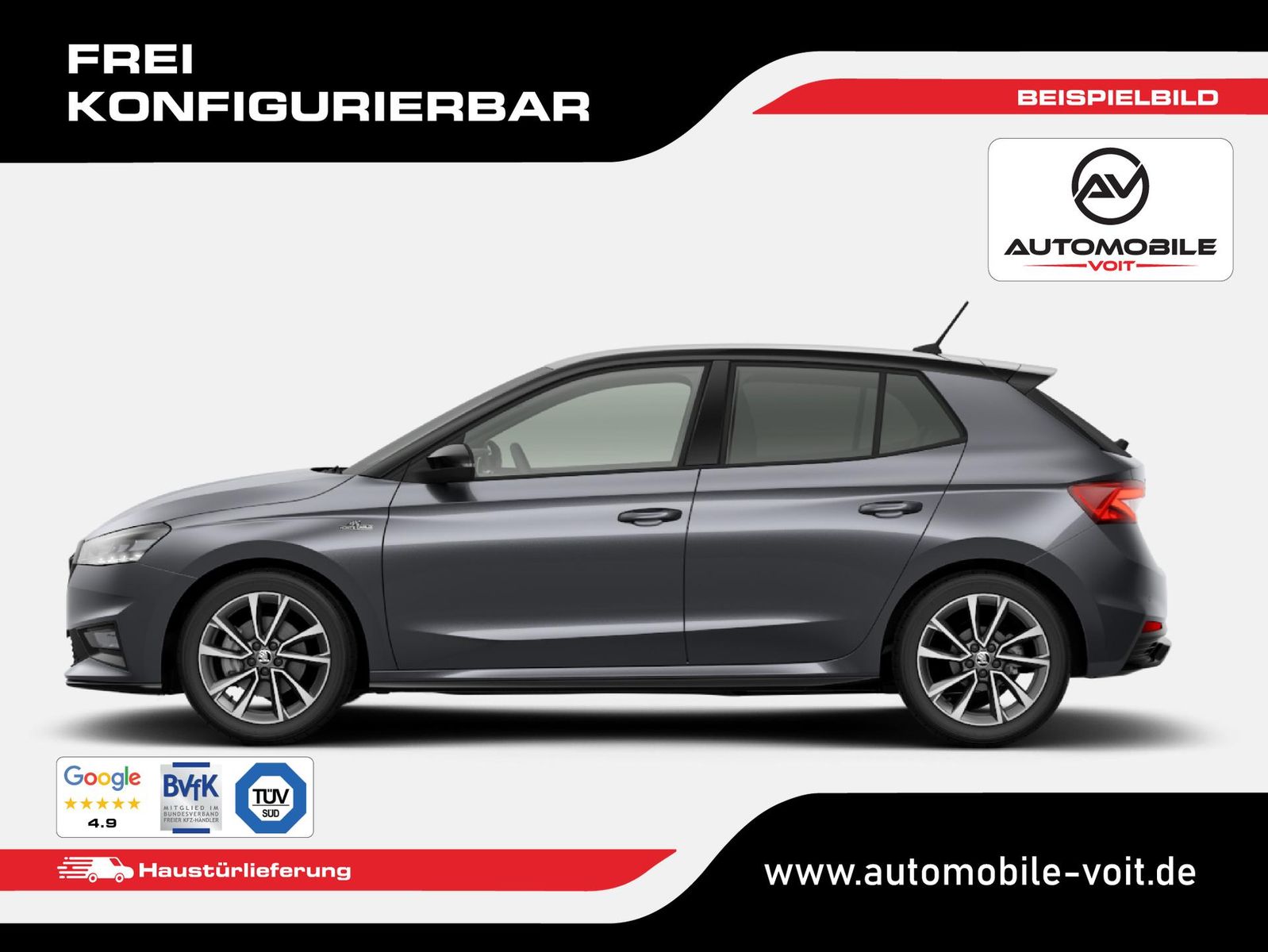 Skoda Fabia Monte Carlo Plus Modelljahr 2027 1.0 TS... imagem 2