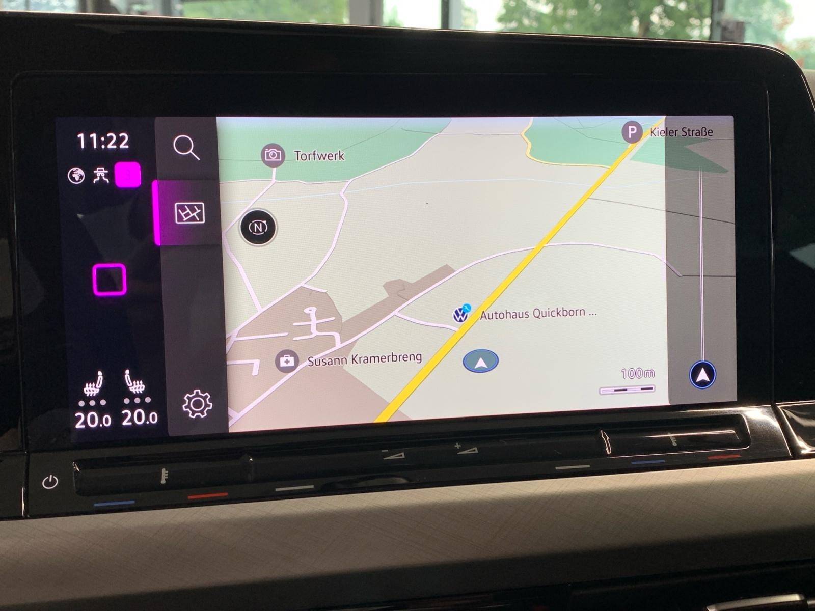 Volkswagen Golf VIII Life 1.5 TSI PANO MATRIX APP KAMERA, миниатюра 13