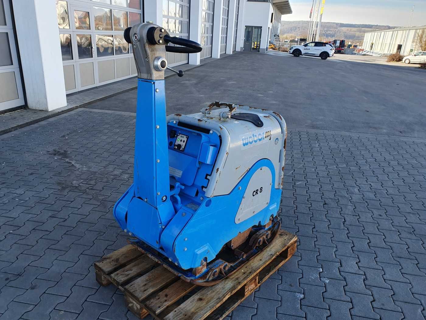 Fahrzeugabbildung Weber Weber CR 8 Hatz-Diesel 601kg Rüttelplatte 117 h