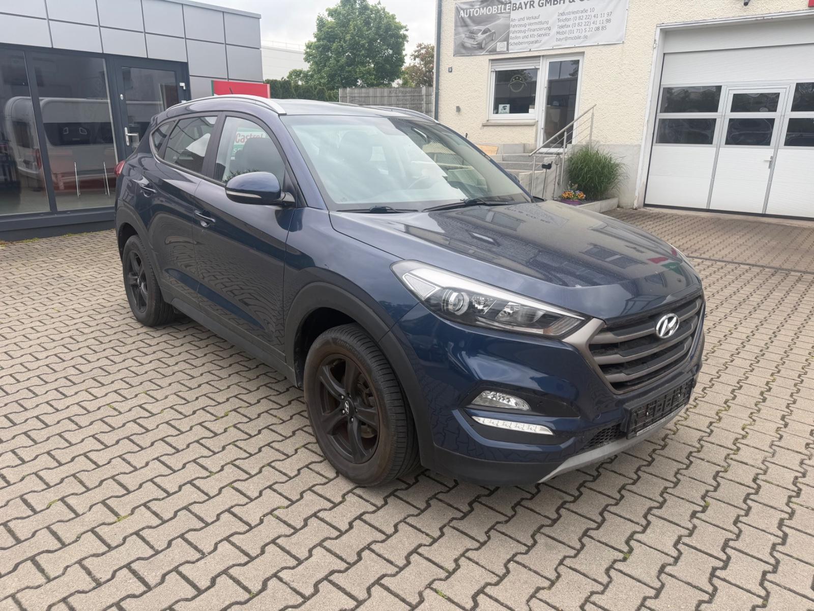Hyundai Tucson blue Trend 2WD Winterpaket