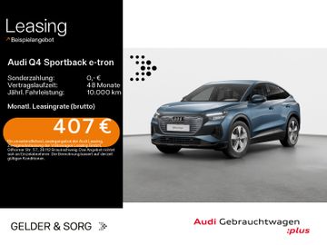 Audi Leasingangebot: Audi Q4 Sportback 45 e-tron 566km/WLTP*AHK*LED*Sound