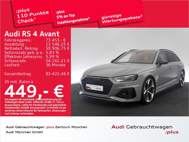 Audi RS4 Avant Competition Pano/B&O/HuD