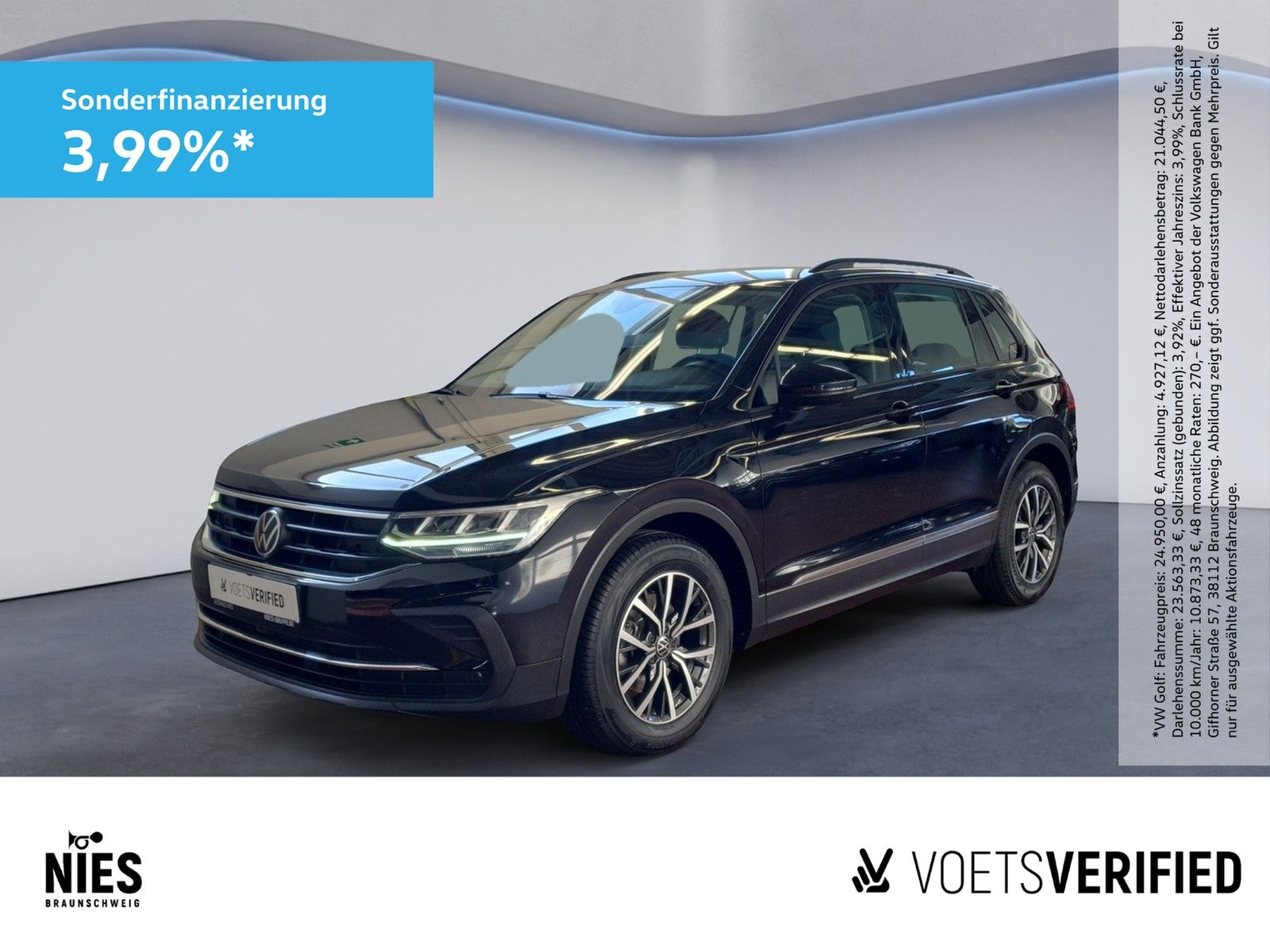 Volkswagen Tiguan Life 2.0 TDI DSG RearView+AHK+NAVI