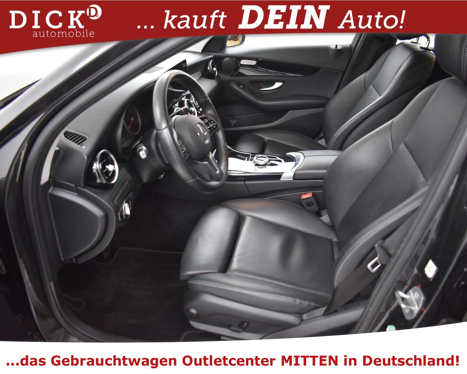 MERCEDES-BENZ C200d 9G Avantg 17"+LEDER+NAVI+SHZ+KAMER+LED+TEM - Image 10