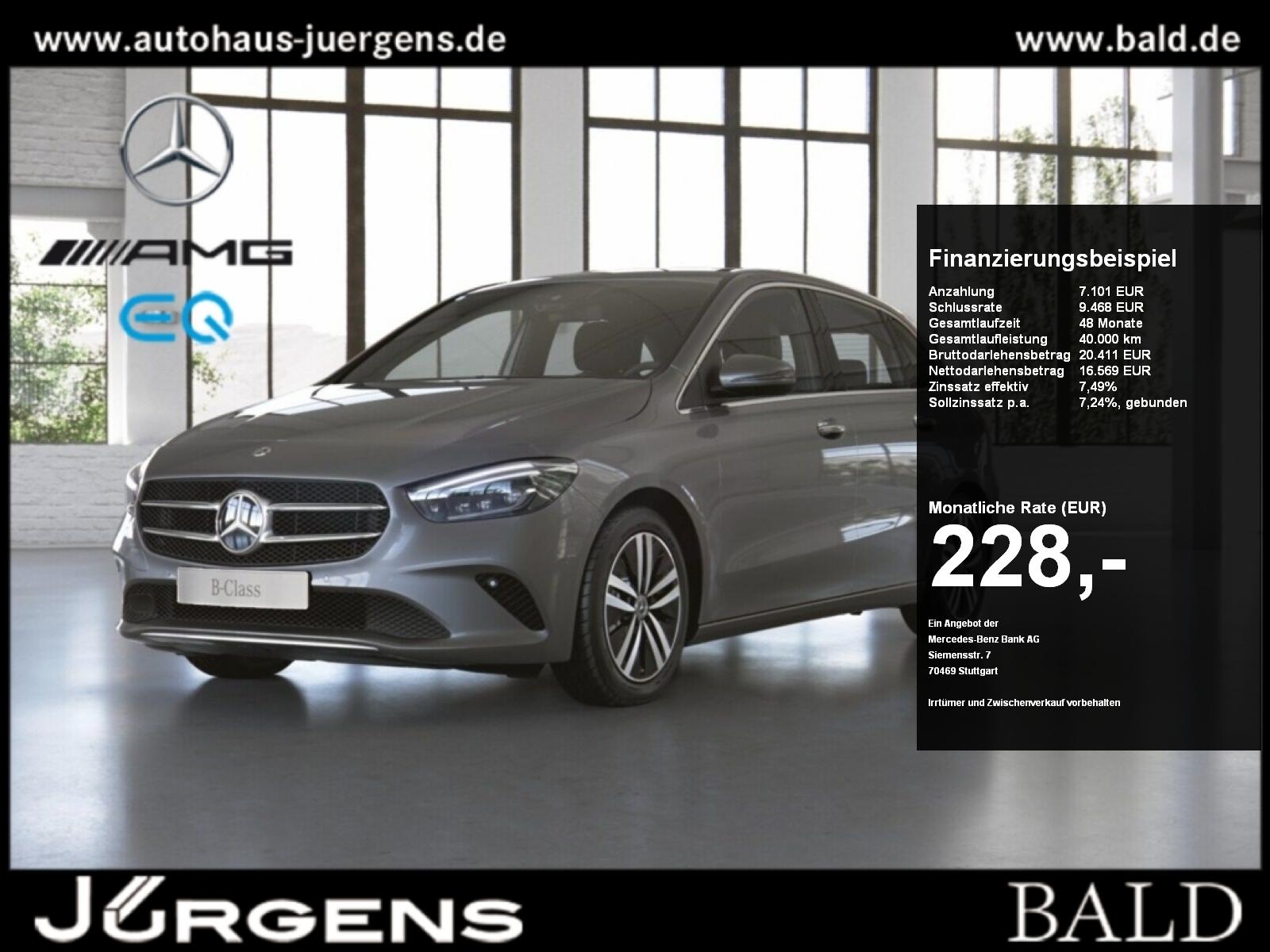 Mercedes-Benz B 250 e Progressive+Distr+MLB+Ambiente+AHK+Cam