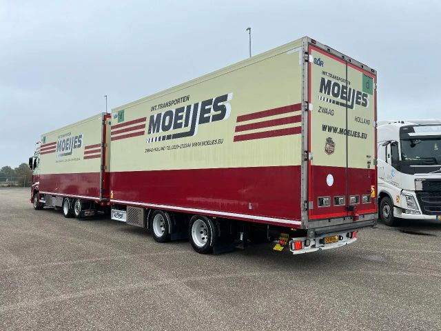 Fliegl 2 ASSIGE MIDDENAS KOEL AANHANGWAGEN MET TRS KOEL