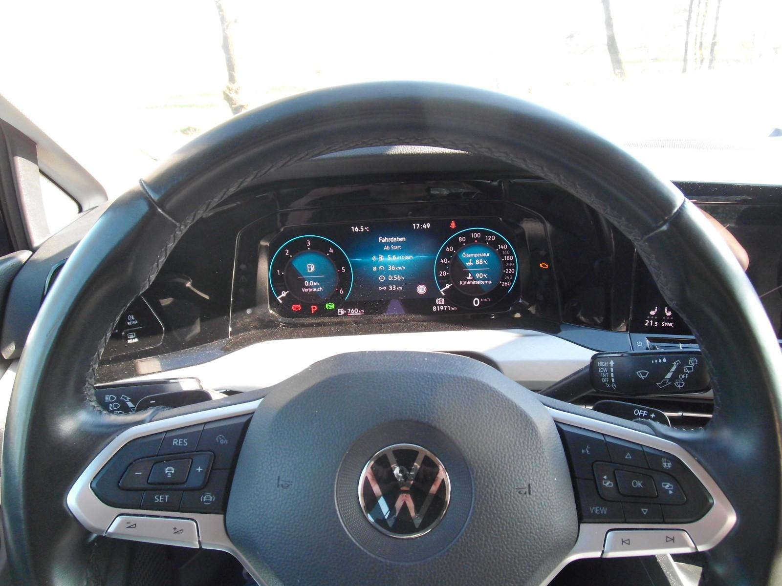 Volkswagen Golf 2.0 TDI SCR DSG Life Var.Life Werksgarantie, миниатюра 6