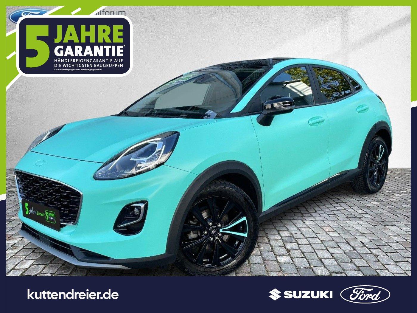 Ford Puma Titanium Navi LED PDC SHZ LHZ Tempomat Blue