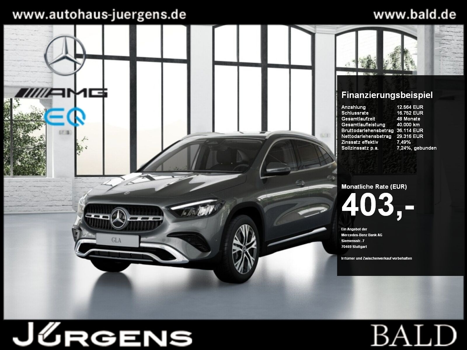 MERCEDES-BENZ GLA 220 d 4M Progressive/LED/Cam/AHK/Winter/SHZ