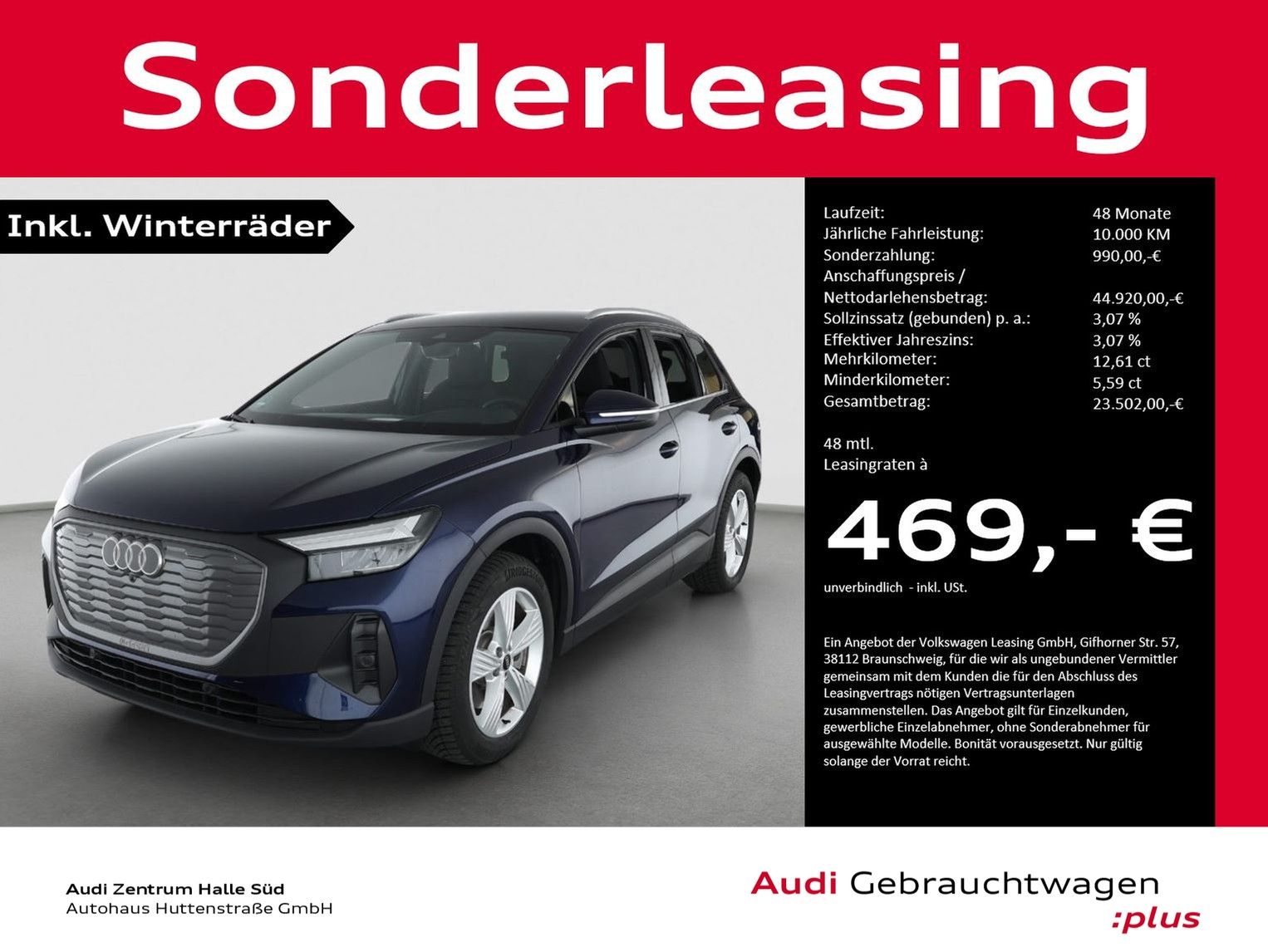 Audi Q4 e-tron 45 WÄRMEPUMPE KAMERA HuD 19"