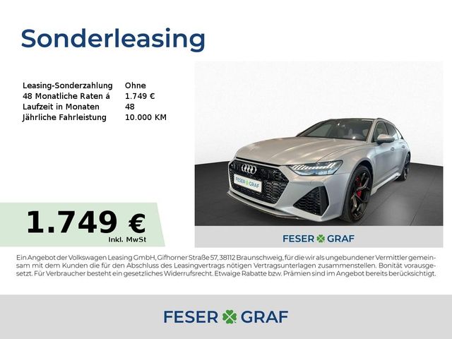 Audi RS6 Avant 4.0 TFSI quattro performance Memory Na