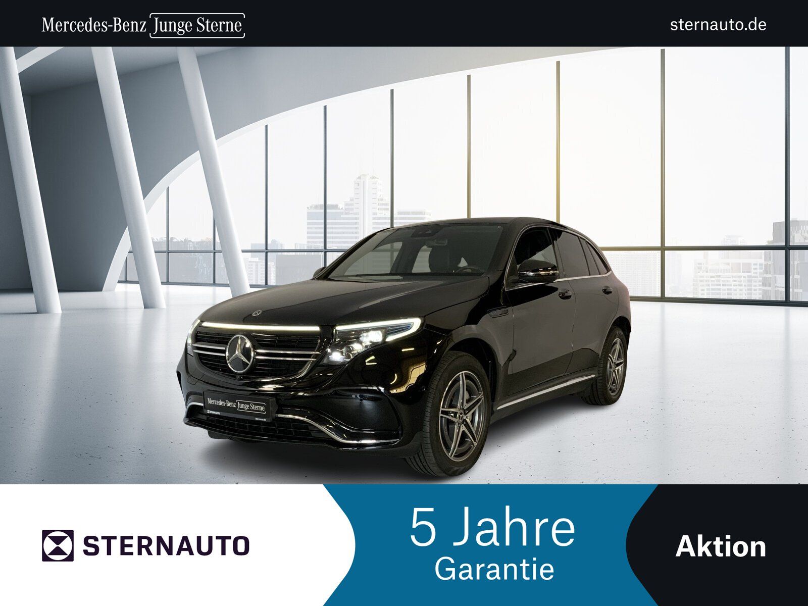 Mercedes-Benz EQC 400 4M AMG MultibeamLED AHK Sound RüKam MBUX