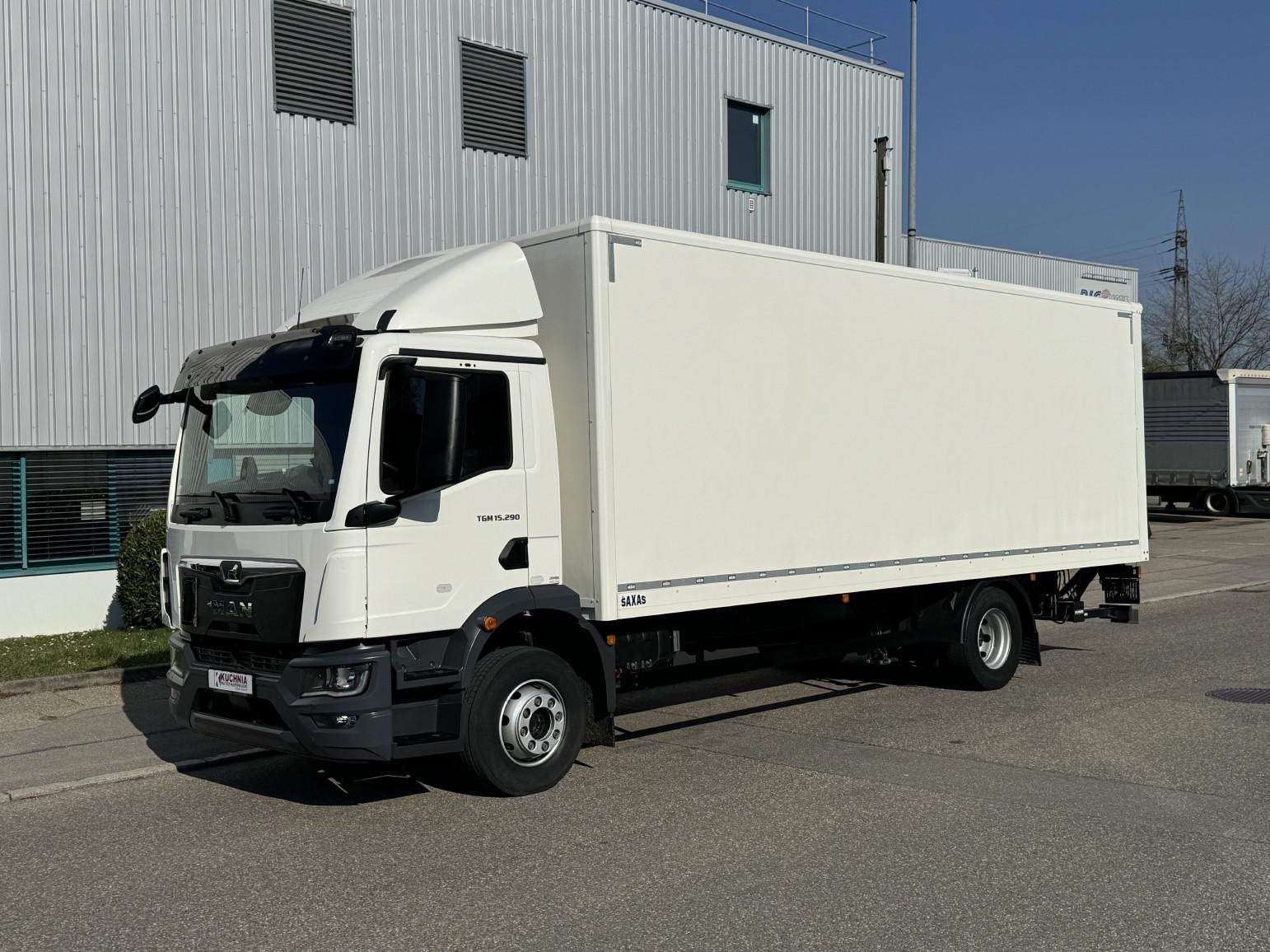 MAN TGM 15.290 Koffer 7,3m LBW NL.8,0t AHK Euro-6e
