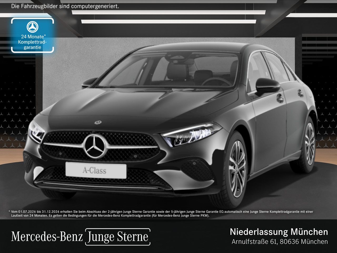 Mercedes-Benz A 250 e Lim Prog Adva LED AHK Kam Burm WinterP