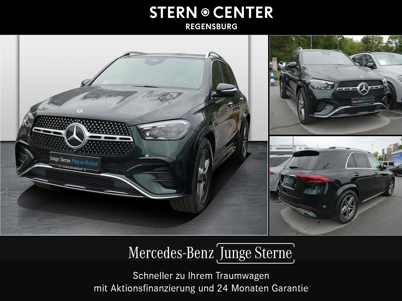 MERCEDES-BENZ GLE 350 de 4M+AMG+Burmester+Pano-Dach+AHK+360°++