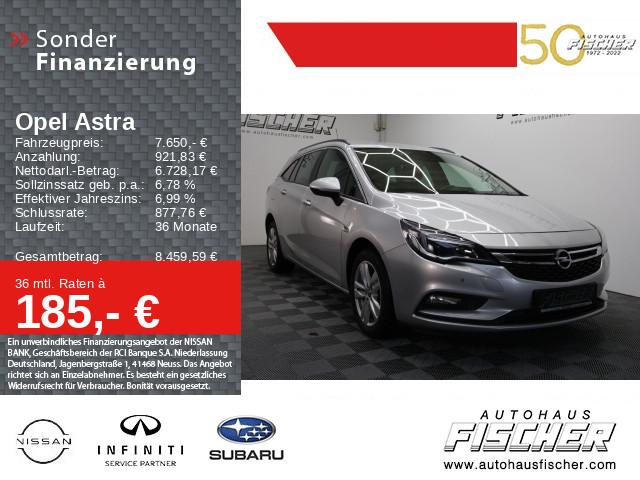 Opel Astra K 1.5 Sports Tourer Edition Allwetter Blue