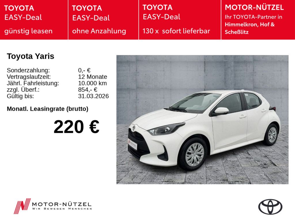 Toyota Yaris Hybrid Comfort - **ALL-IN LEASING**