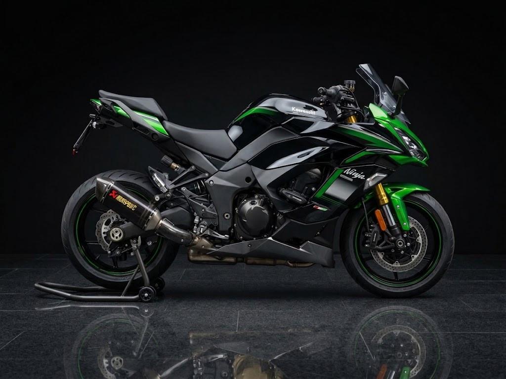 Kawasaki Ninja1000SX 2021 Akra, kurzes Heck,Top gepflegt