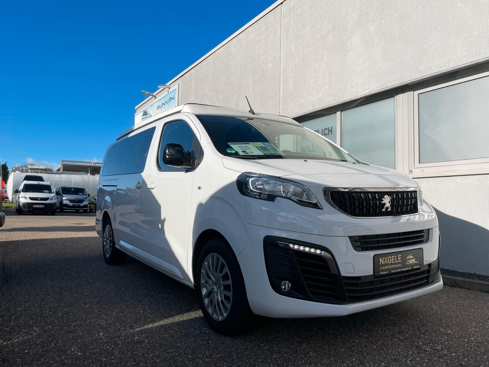 Peugeot Sunvan 2.0 BlHDi 145 - 8 Sitze & Schlaf-Hubdach