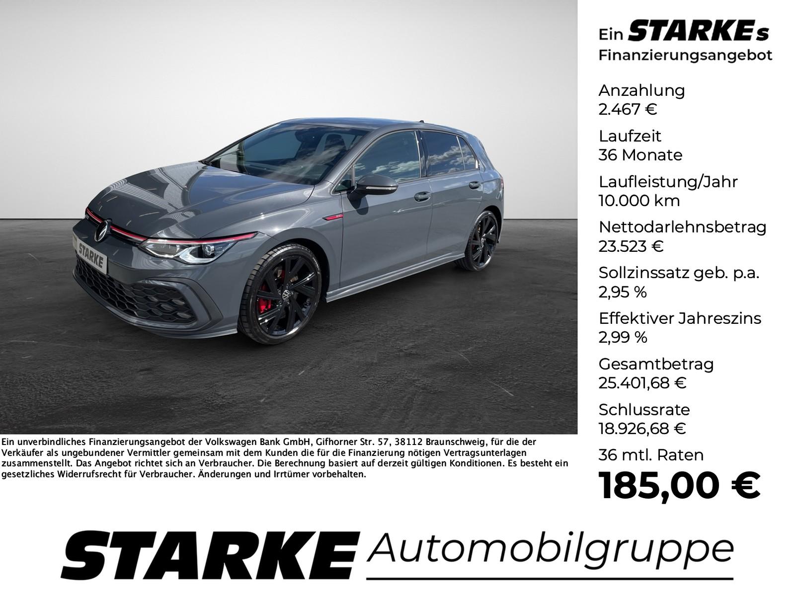 Volkswagen Golf GTI 2.0 TSI DSG Navi LED Kamera PDC LM Tem