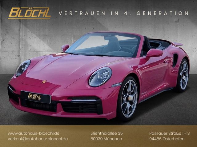 Porsche 992 Turbo S Cabrio*Sternrubin*Burmester*PDLS*