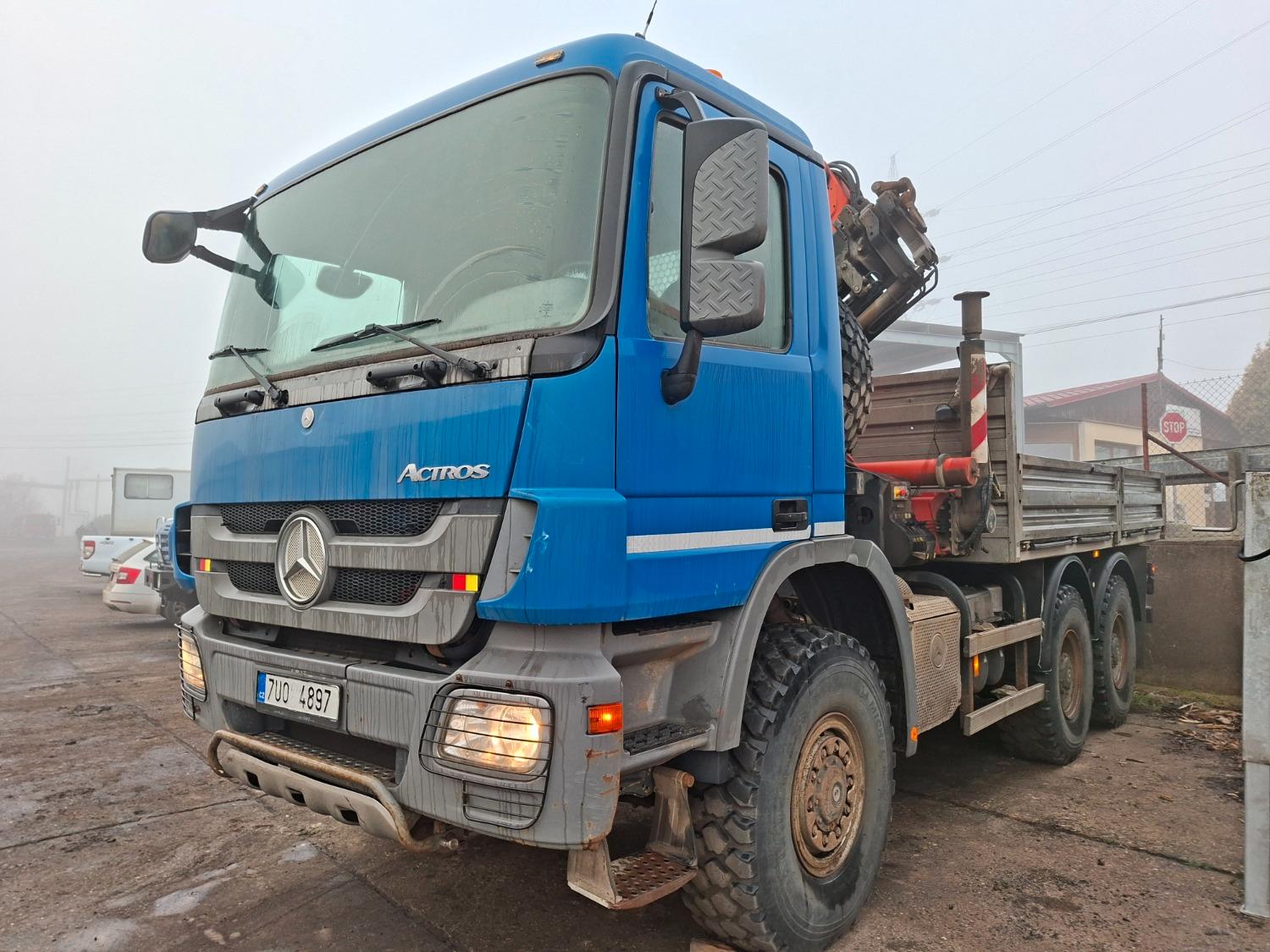 Mercedes-Benz ACTROS 3336 AK 6X6 + HR
