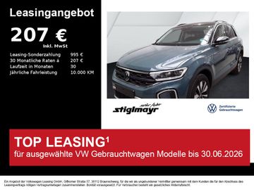 Volkswagen Leasingangebot: Volkswagen T-Roc GOAL 2.0 TDI DSG ACC+AHK+KAMERA+LED+NAVI