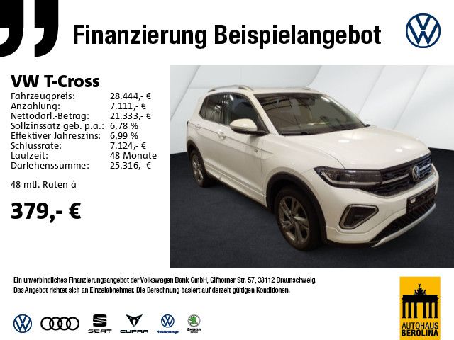 Volkswagen T-Cross 1.5 TSI R-Line DSG *AHK*ACC*R-CAM*SHZ*