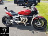 Triumph Rocket 3 GT mit seitlichem Kennzeichenhalter - TRIUMPH ROCKET 3 GT