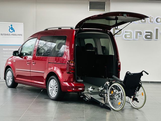 Volkswagen Caddy TDI DSG Behindertengerecht-Rampe + Sitz