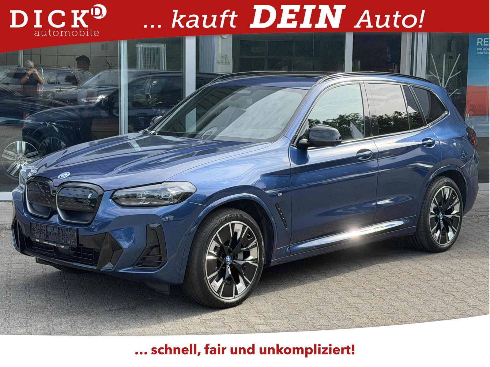 BMW iX3  Inspir M Sport SHADOW+PANO+MEMO+360+ACC+AHK