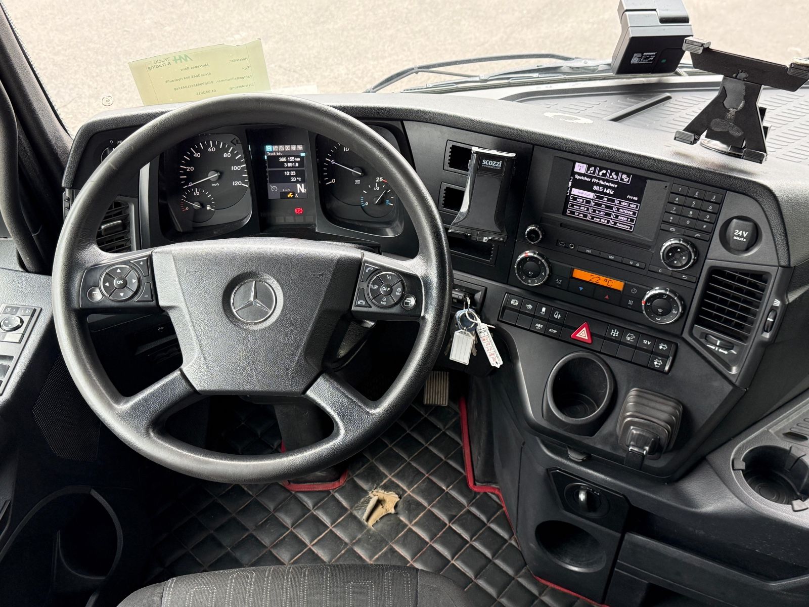 Fahrzeugabbildung Mercedes-Benz Arocs 2645 6x4 SZM Kipphydraulik