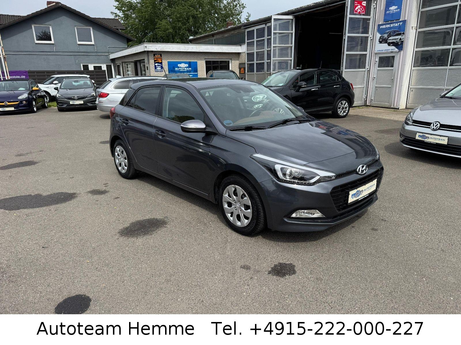 Hyundai i20 HU+SERVICE NEU/KLIMA/NAVI/KAMERA/SHA/MFL