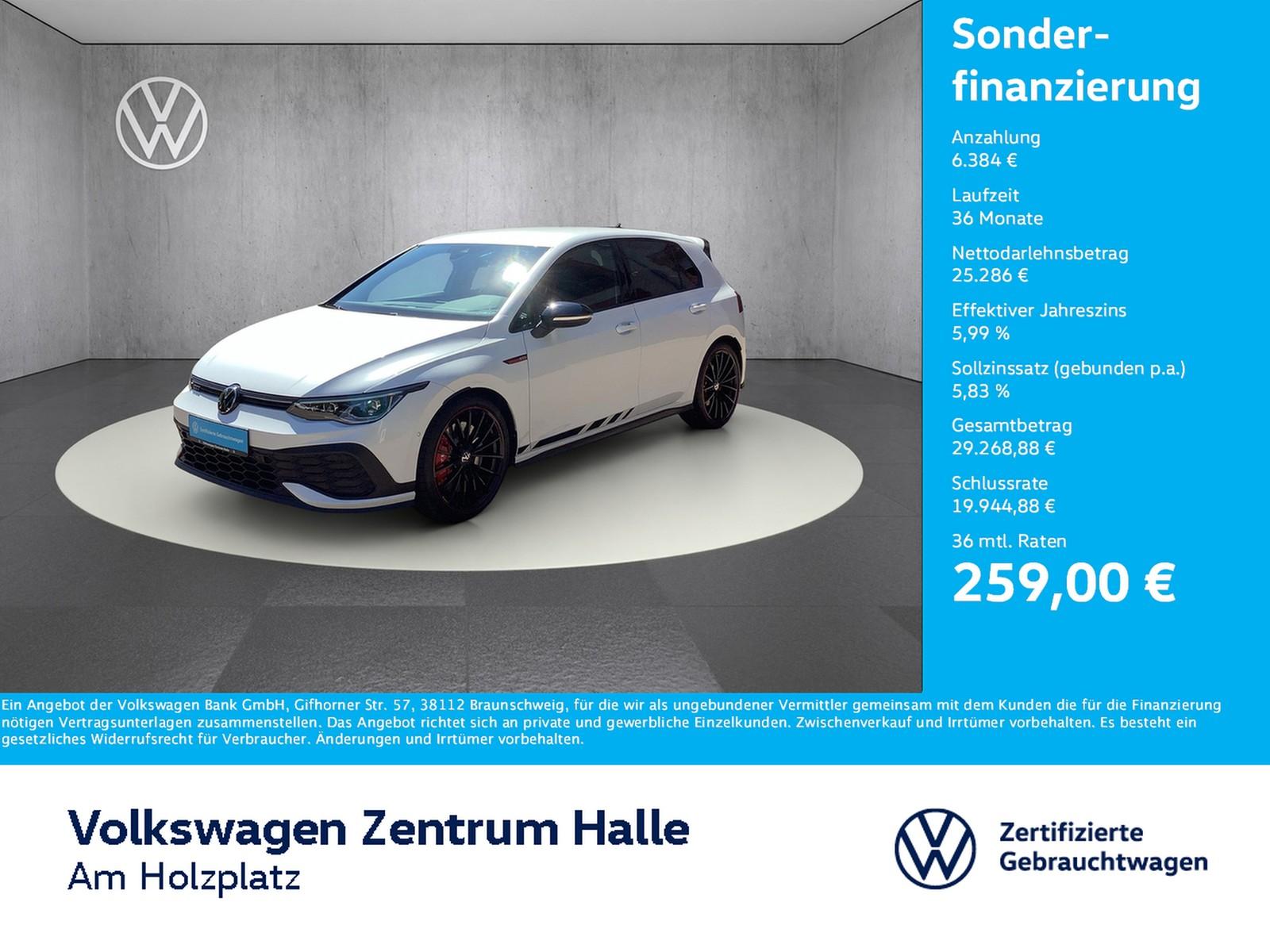 Volkswagen Golf VIII GTI Clubsport 2.0 TSI DSG